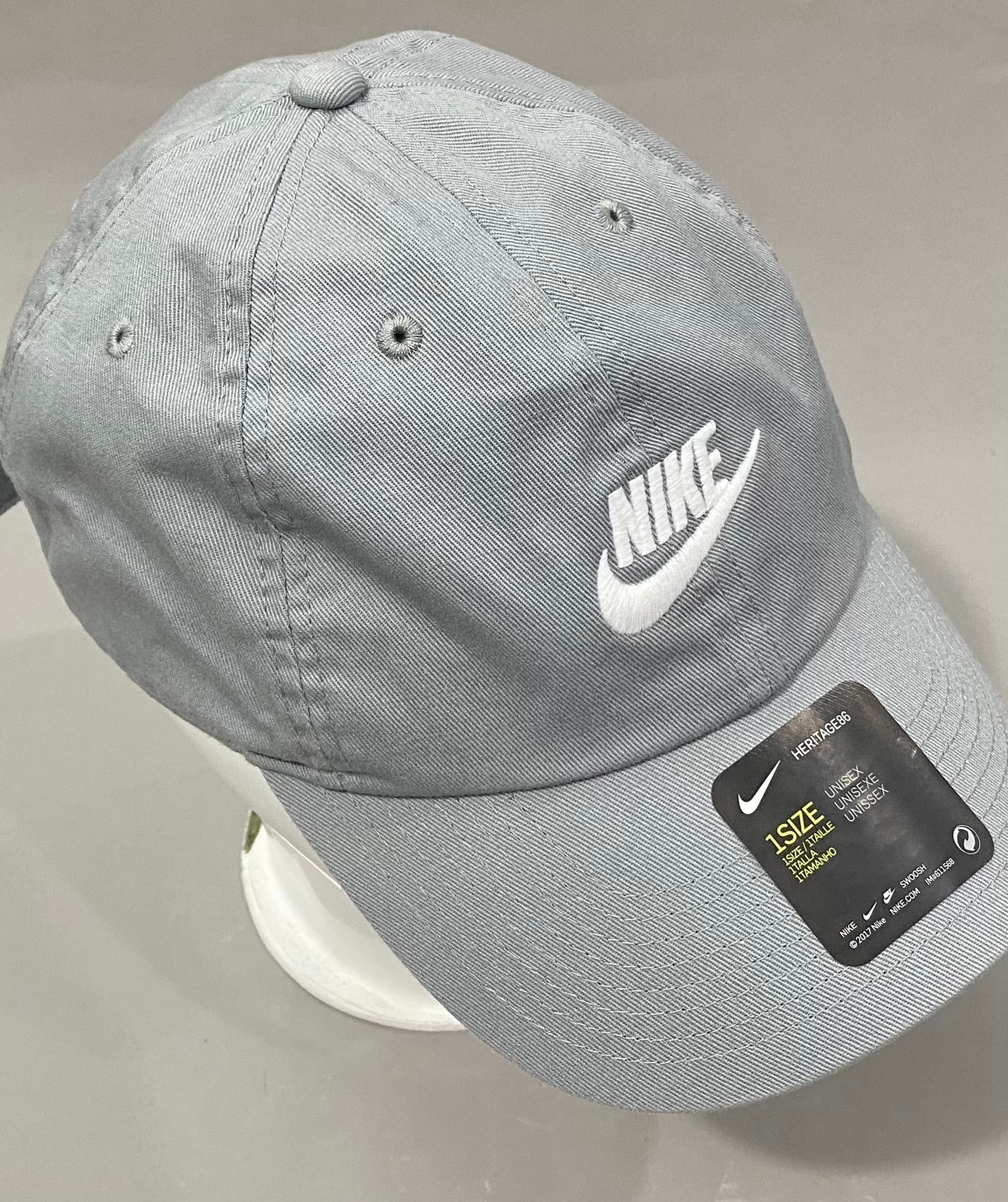 Mũ nón lưỡi trai Nike Heritage86 'Grey' - DA5437-687
