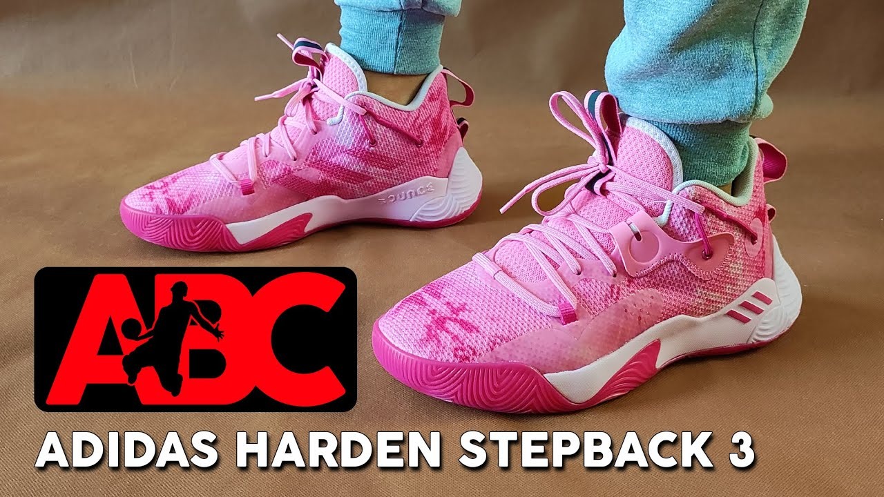 Giày Bóng Rổ Adidas Harden Stepback 3 Pembe Basketbol