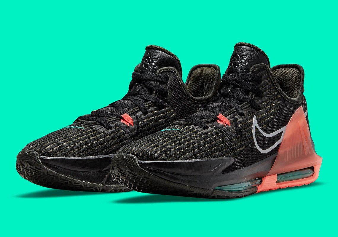 Giày Bóng Rổ Chính Hãng Nike Lebron Witness 6 Black Sequoia Basketball -  CZ4052-001