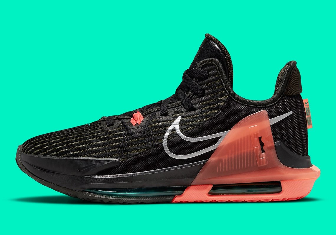 Giày Bóng Rổ Chính Hãng Nike Lebron Witness 6 Black Sequoia Basketball -  CZ4052-001