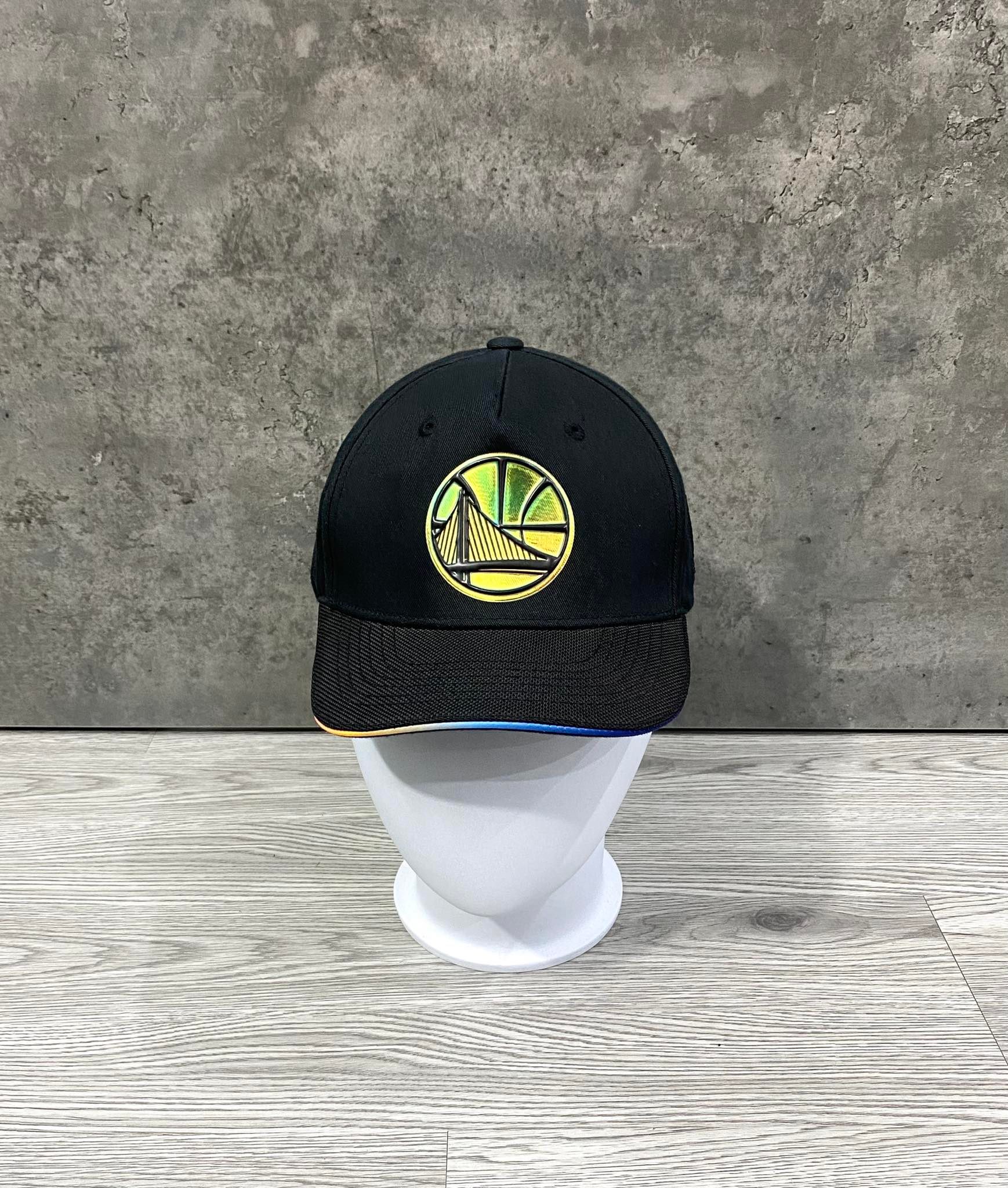 Mũ nón lưỡi trai NBA Basketball Golden State Warriors Black