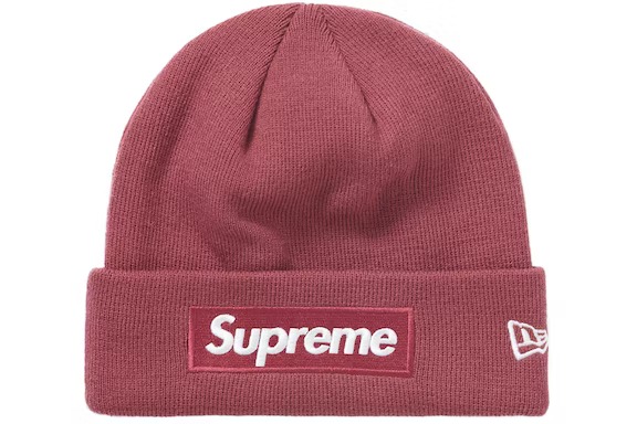 Mũ nón len unisex dày dặn Supreme New Era Box Logo Beanie