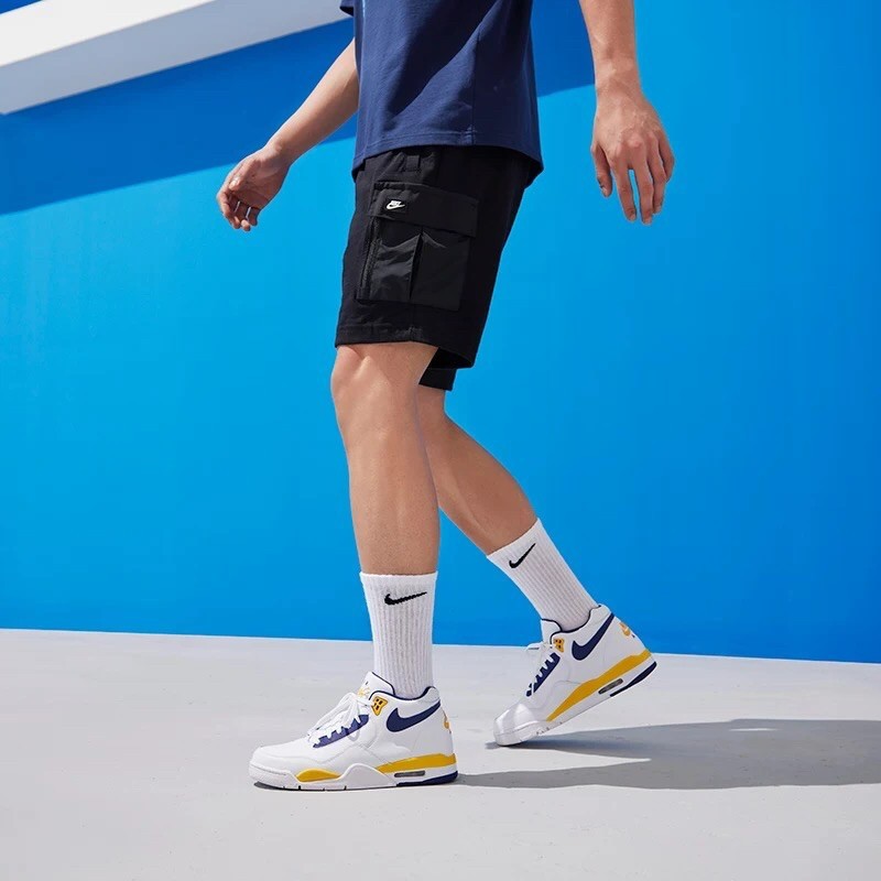 GIÀY CASUAL CHÍNH HÃNG - Nike Flight Legacy 'Lakers'  - BQ4212-102