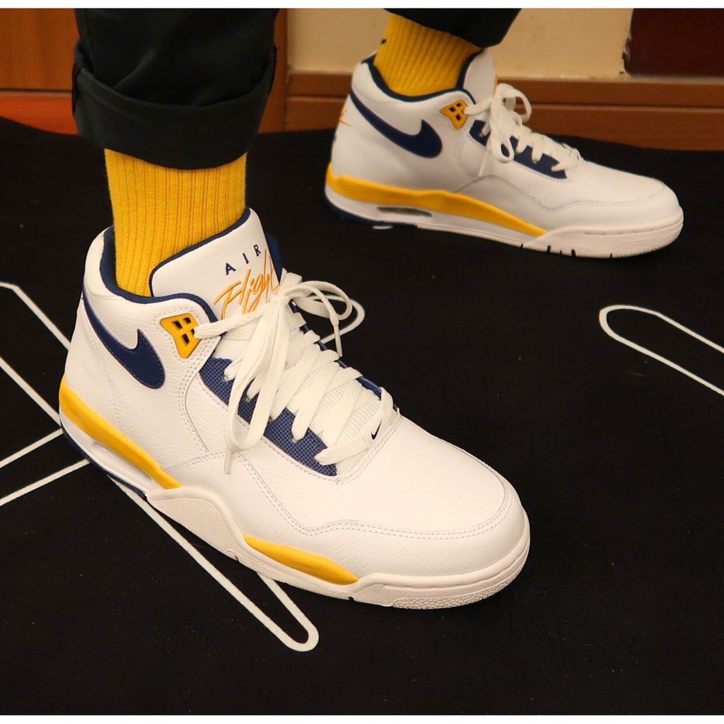 GIÀY CASUAL CHÍNH HÃNG - Nike Flight Legacy 'Lakers'  - BQ4212-102