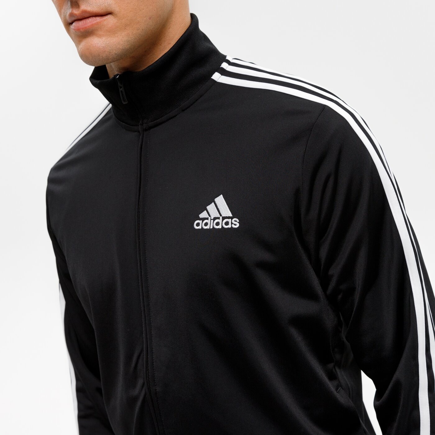 Áo Khoác Chính Hãng - Adidas  Striped Jacket 'Black' - AGK9651
