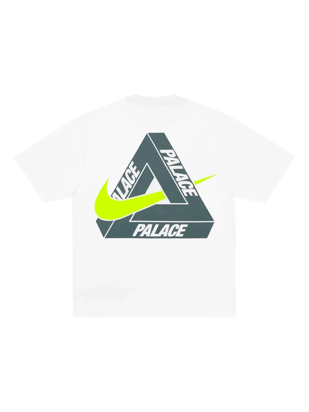 Áo Tshirts Chính Hãng - Palace x Nike Tri Swoosh T-Shirt 'White' - P29TS273