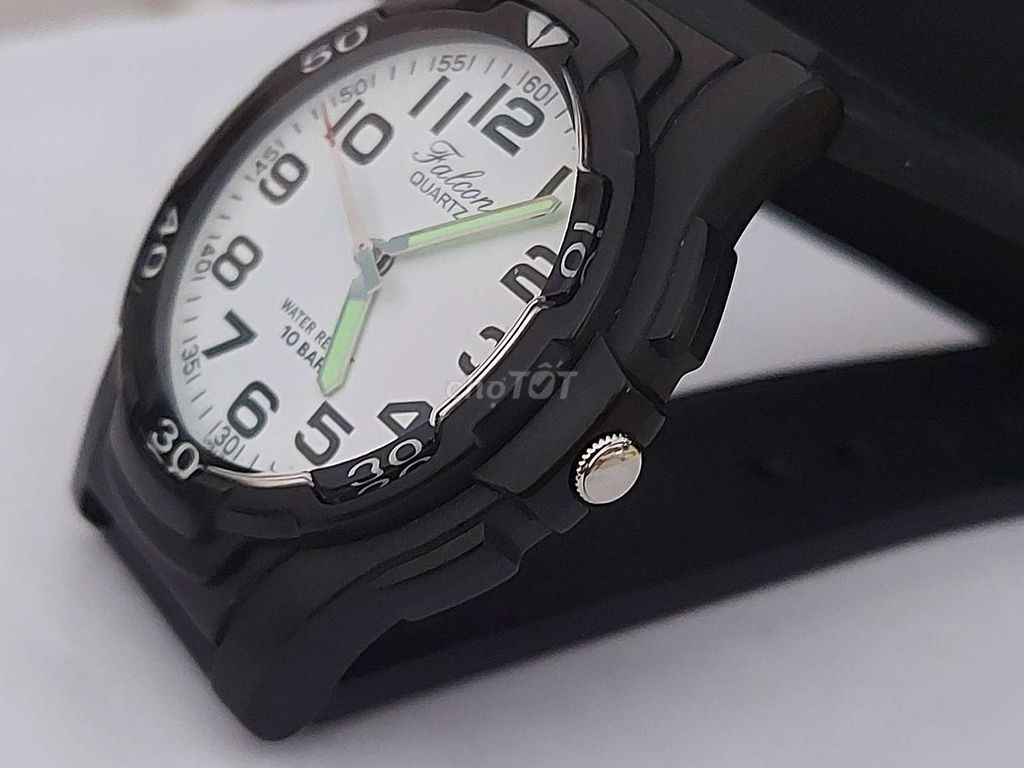 PHỤ KIỆN CHÍNH HÃNG - Đồng Hồ Q&Q Falcon 100 M 'Black' - VP84J851