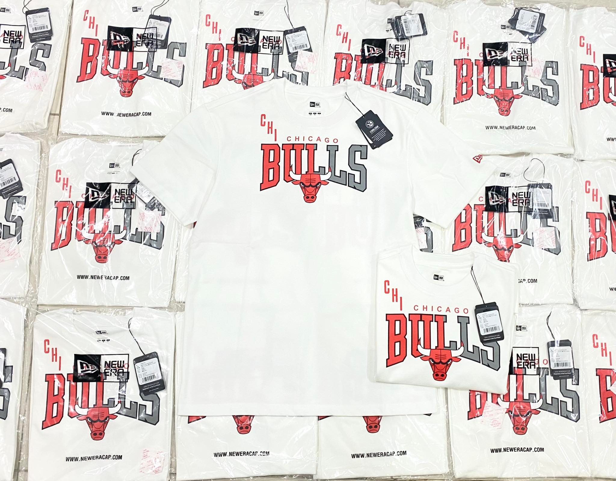 Áo phông Nam Nữ New Era Chicago Bull 'White' - 1333472