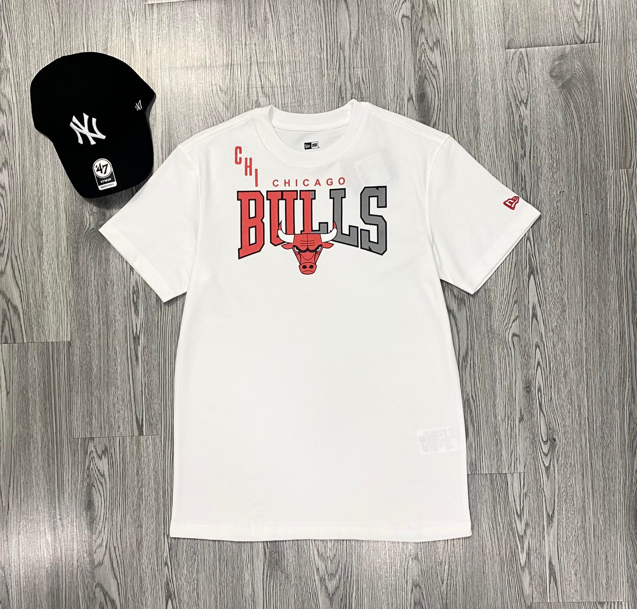 Áo phông Nam Nữ New Era Chicago Bull 'White' - 1333472
