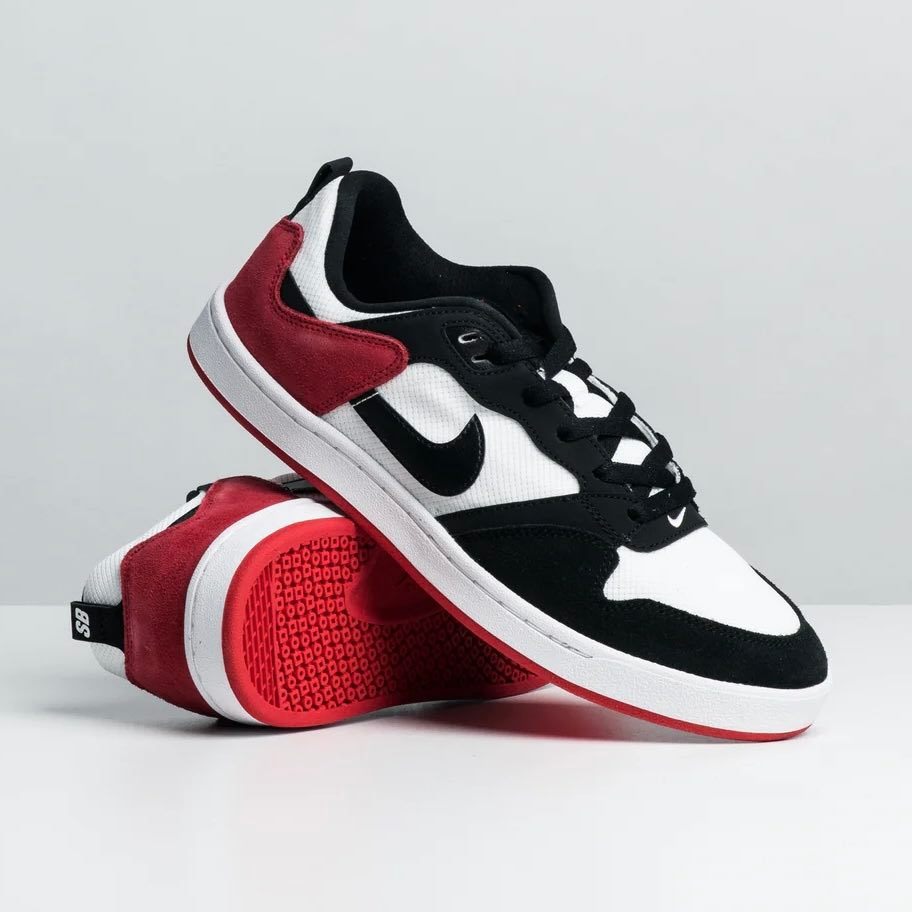 Giày Casual Chính Hãng - Nike Alleyoop SB ‘White University Red - CJ0882-102