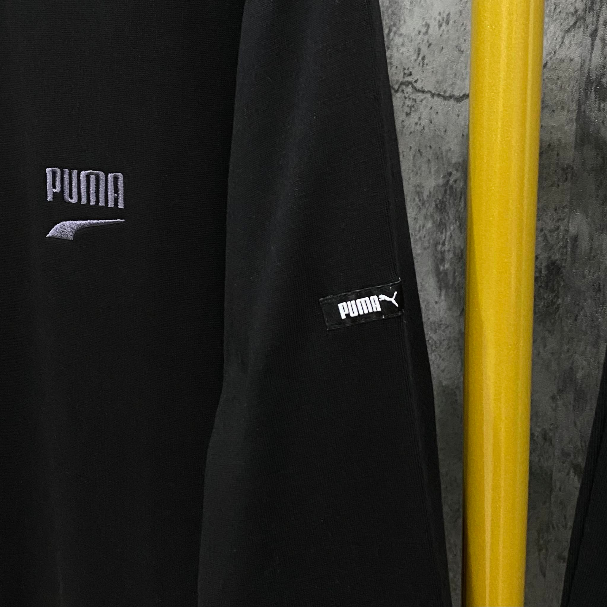 Bộ Thể Thao Chính Hãng - Bộ Nỉ Da Cá Puma Logo Chữ - PMM-010 Quyetsneaker