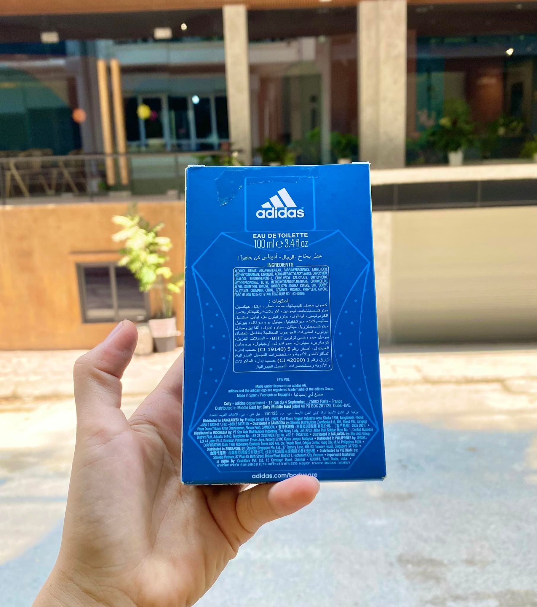 Nước Hoa Chính Hãng Adidas Nam Get Ready 100ml - PF01