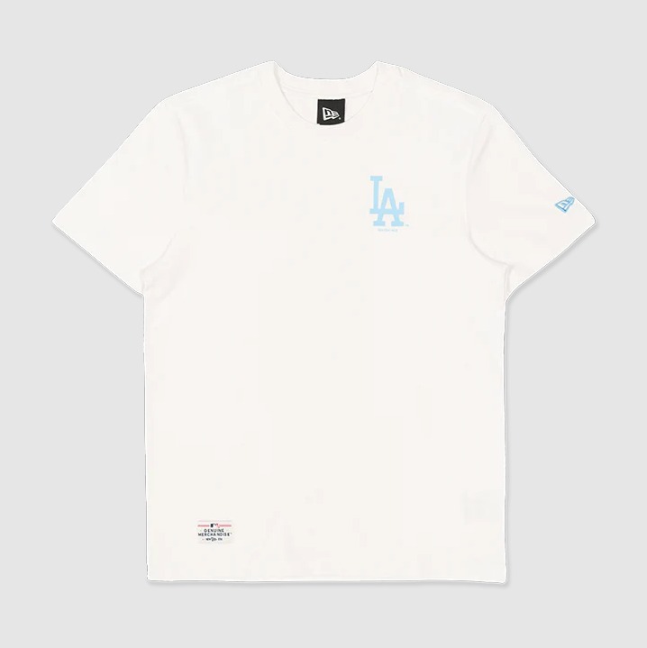 Áo Thể Thao Hè - Áo Thun Nam Nữ New Era Watercolor Floral LA Yankees 'White' - 13527216
