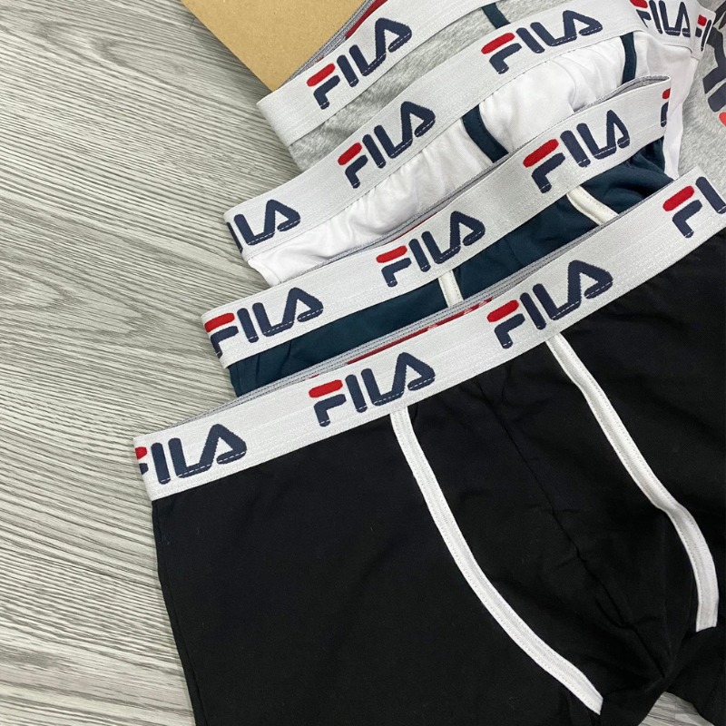 Quần Underwear - Fila Noir Underwear Pure Cotton Breathable Boxer Pants - ( 1 Pack/ 3 Chiếc ) - UNF-004 Quyetsneaker