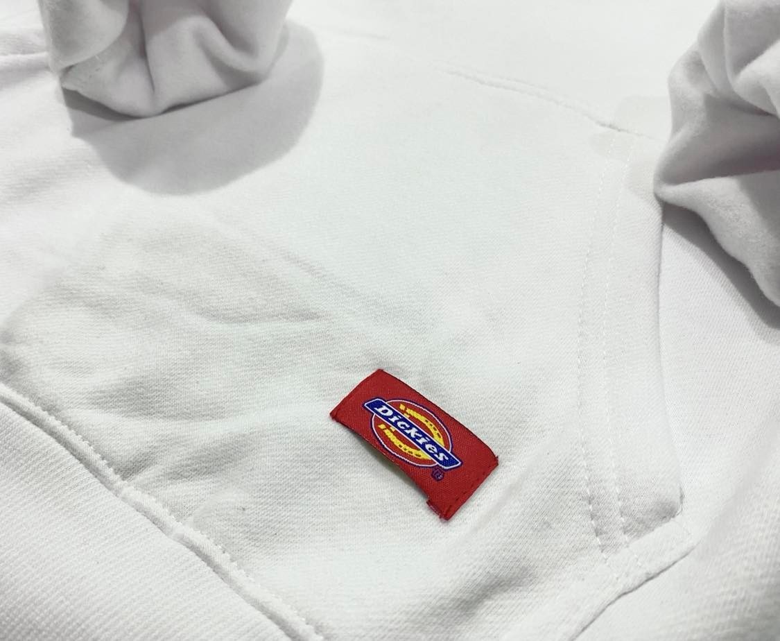 Áo Hoodie - Hoodie Nỉ Bông Nam Nữ Dickies Classic Popup 'White' - DK006863C4D1 Quyetsneaker