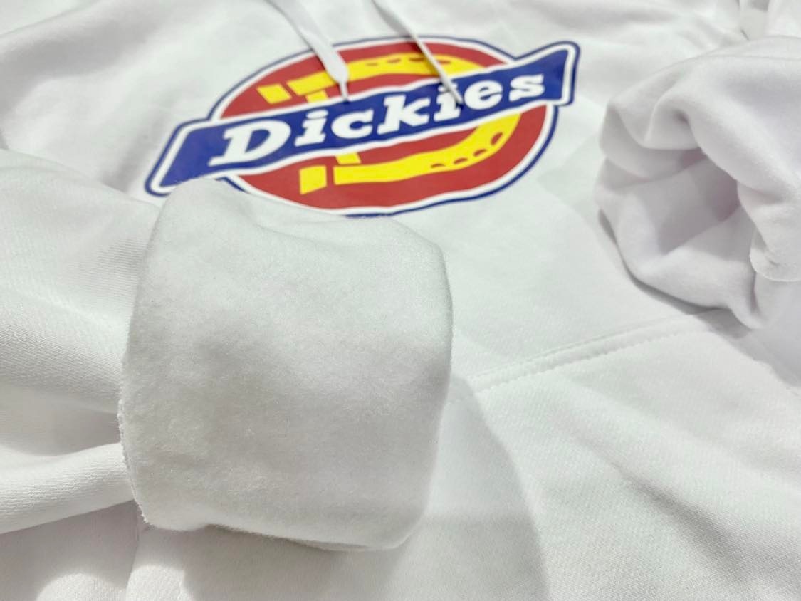 Áo Hoodie - Hoodie Nỉ Bông Nam Nữ Dickies Classic Popup 'White' - DK006863C4D1 Quyetsneaker