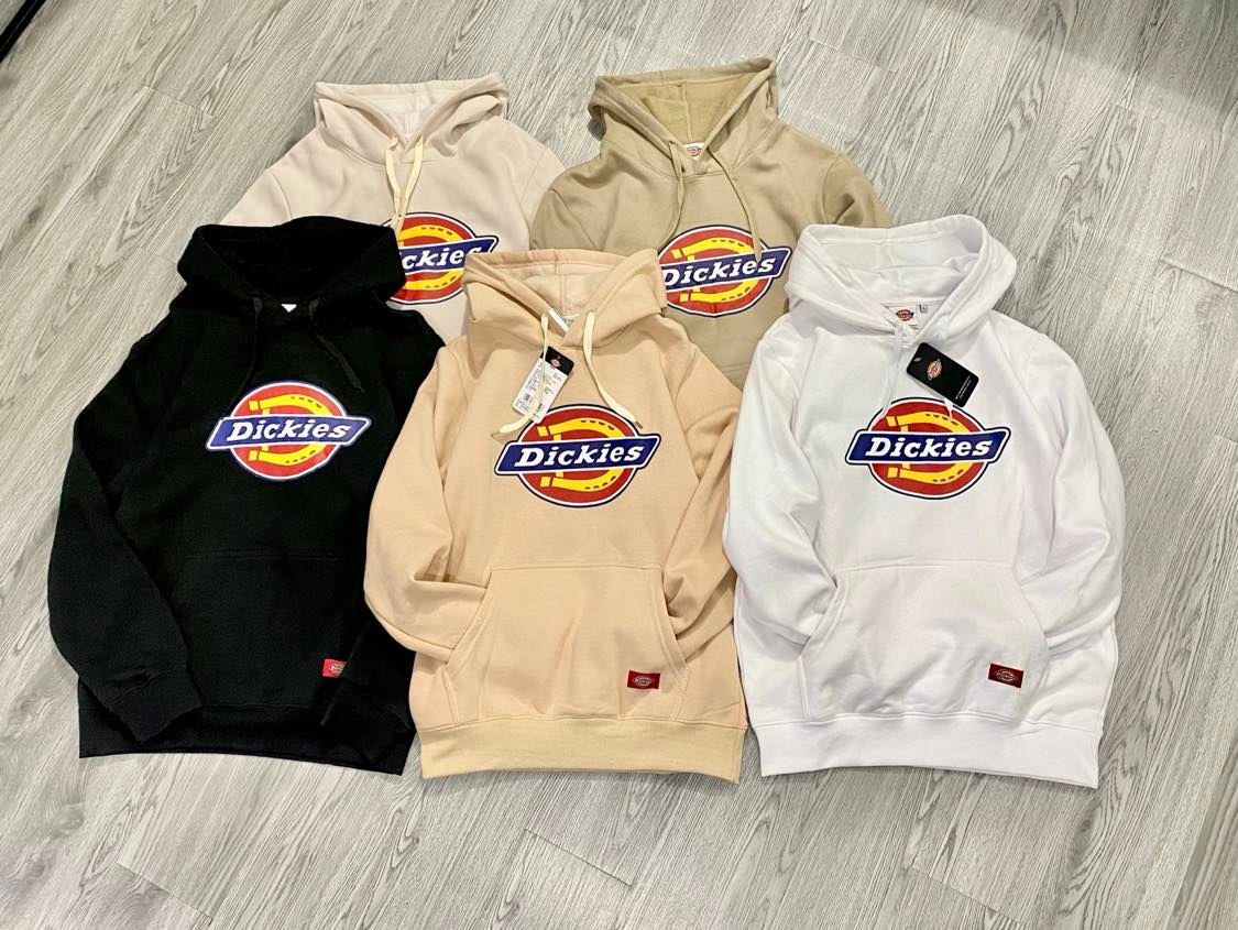 Áo Hoodie - Hoodie Nỉ Bông Nam Nữ Dickies Classic Popup 'Black' - DK007-01 Quyetsneaker