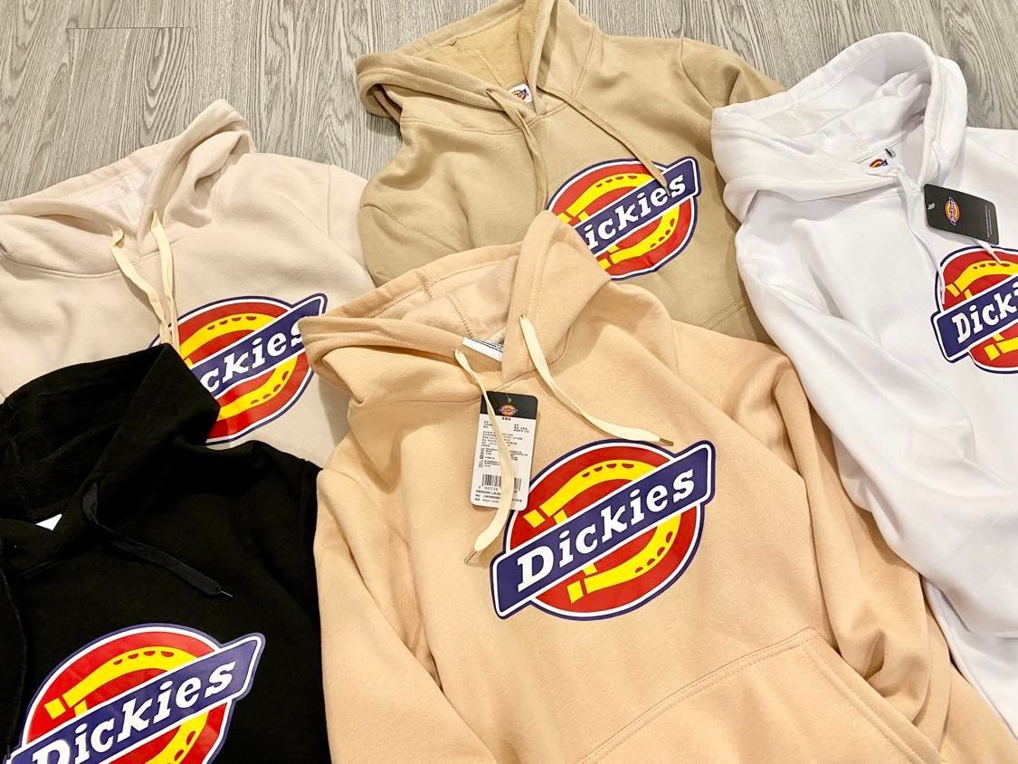 Áo Hoodie - Hoodie Nỉ Bông Nam Nữ Dickies Classic Popup 'Black' - DK007-01 Quyetsneaker