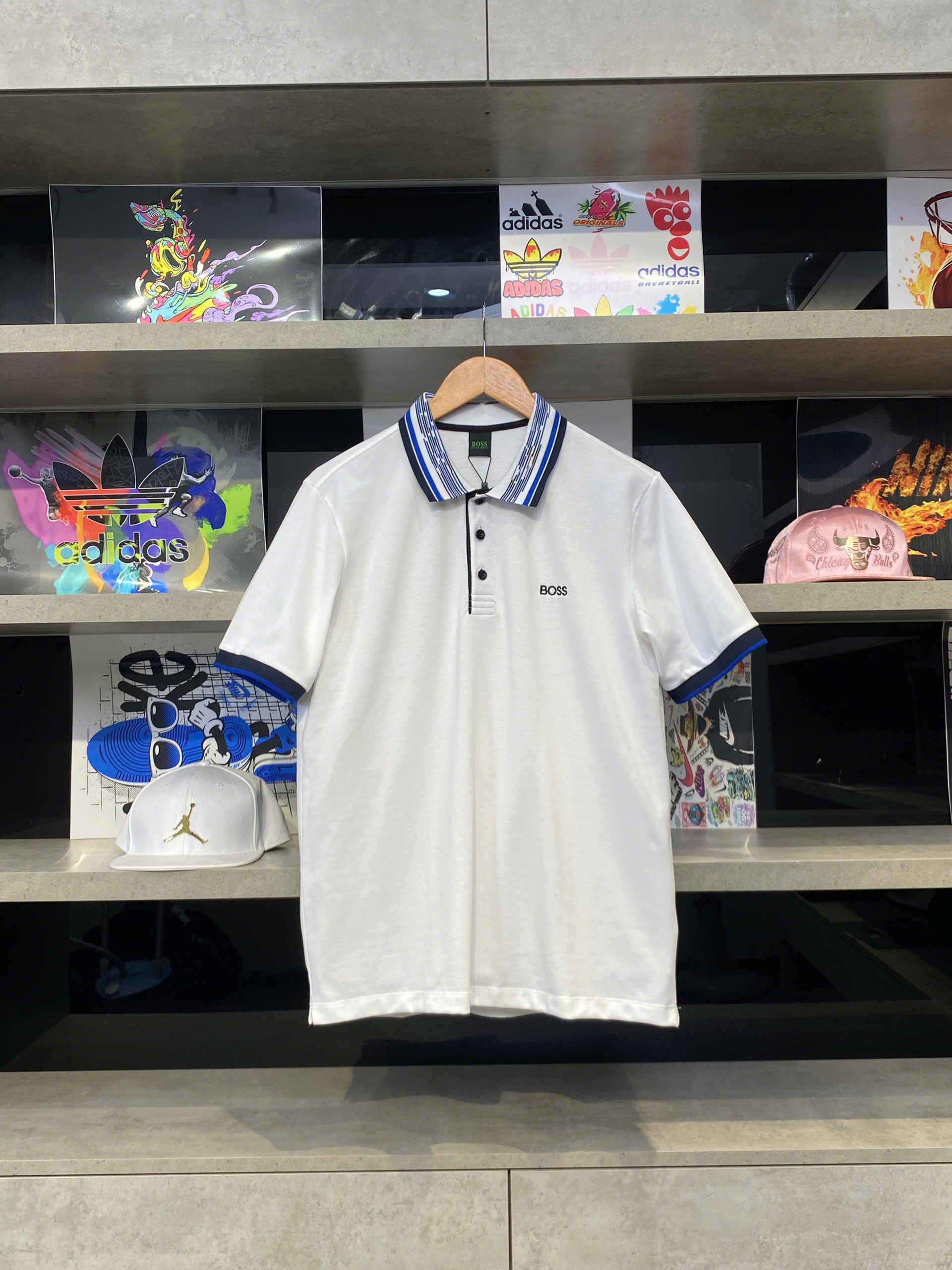 Áo Polo Chính Hãng - Hugo BOSS Paddy Polo ''White'' - 50426057-100