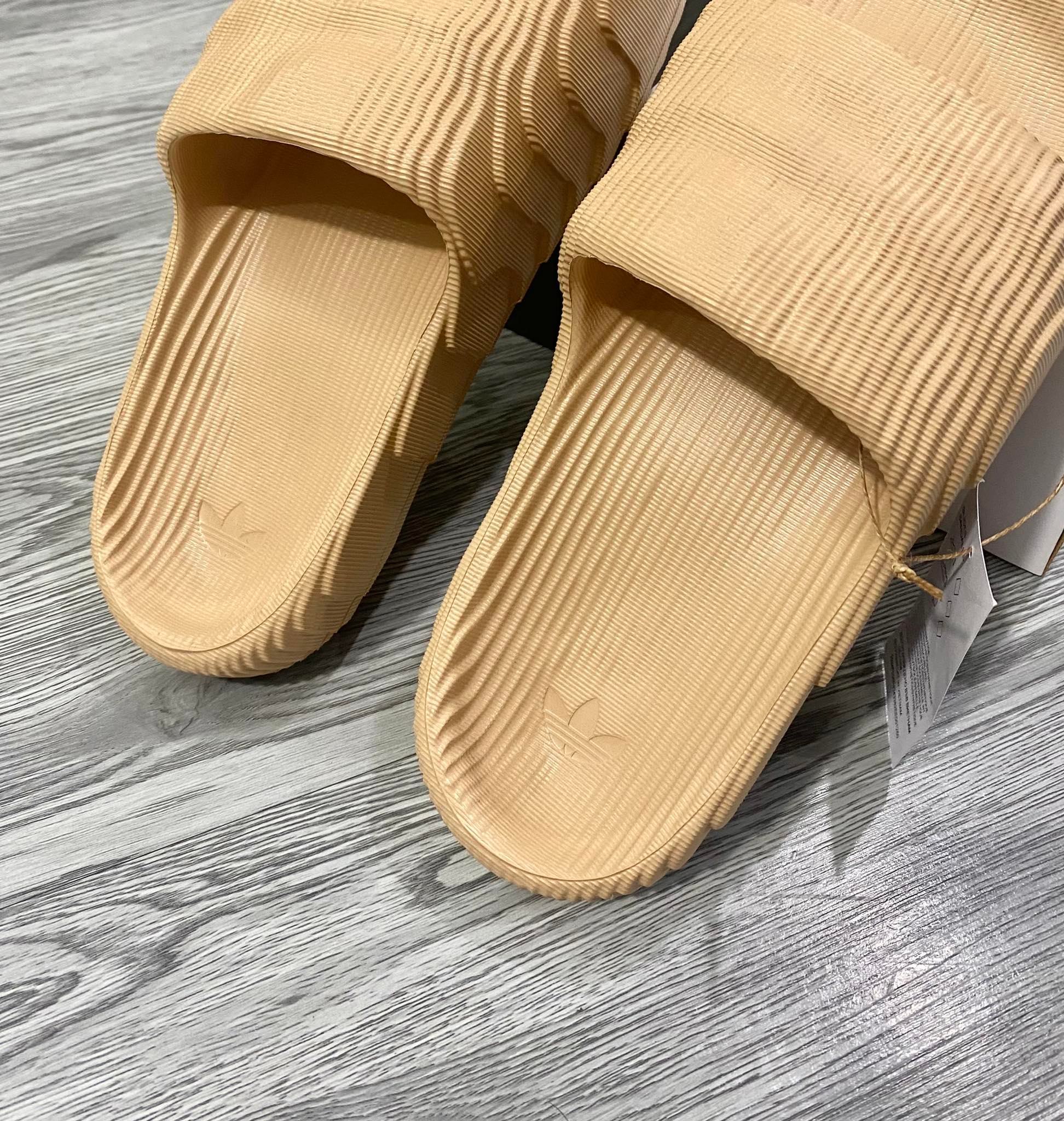 Dép Chính Hãng - Adidas Adilette 22 Slides Brown - GX6945