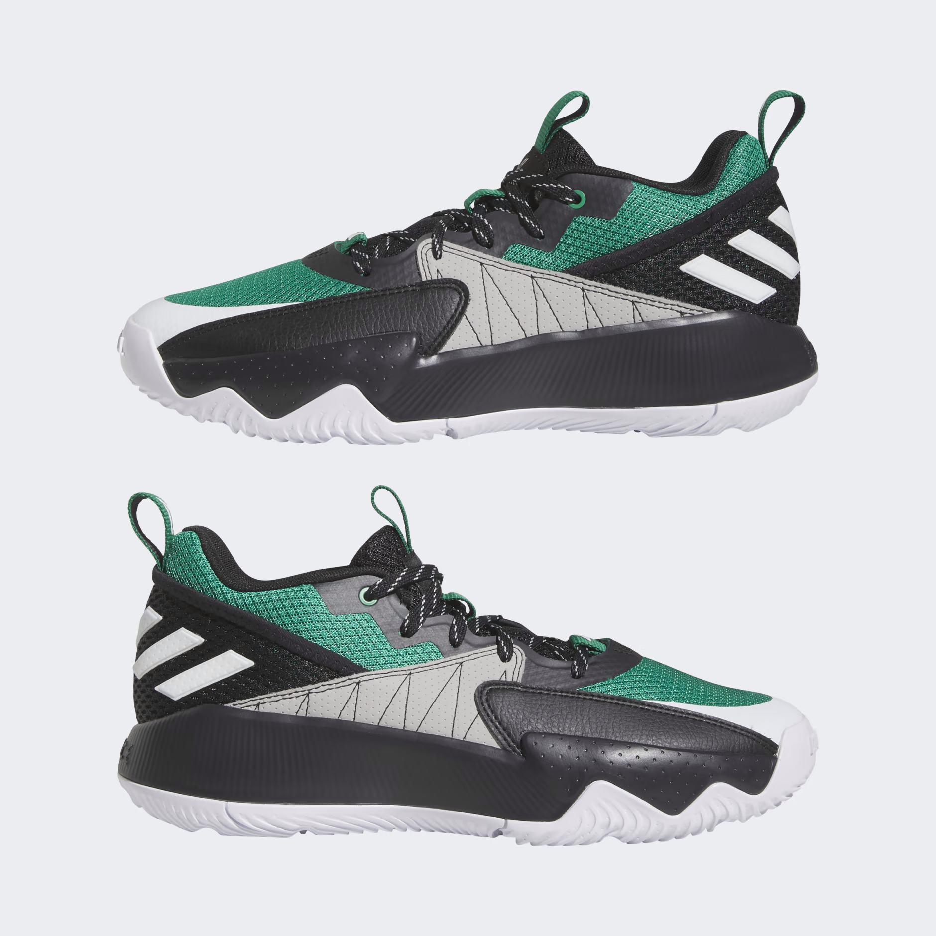 GIÀY BÓNG RỔ CHÍNH HÃNG ADIDAS - Dame Certified EXTPLY 2 ‘Black Court Green’ - ID1808