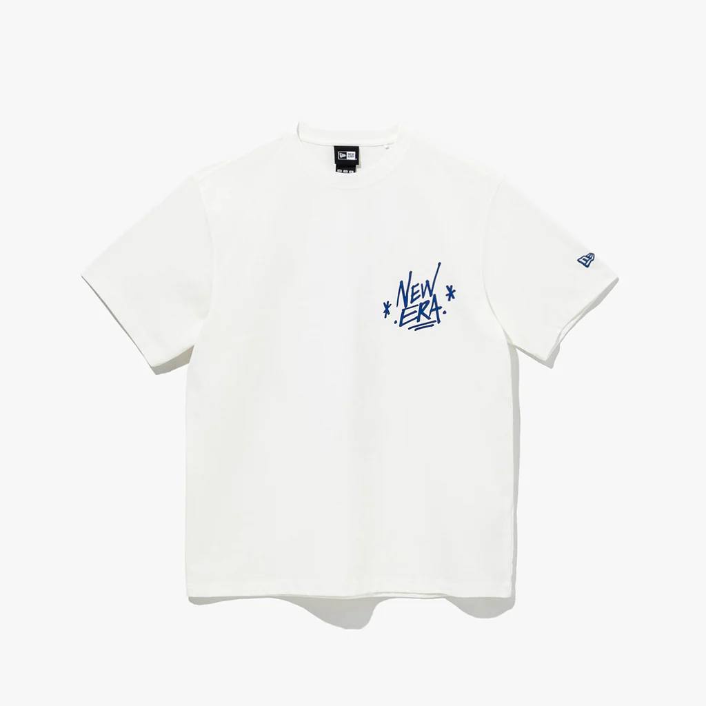 Áo Thể Thao Hè - Áo Thun Nam Nữ New Era Seasonal 1920 New Era Graffiti T-Shirt Off 'White' - 13546432