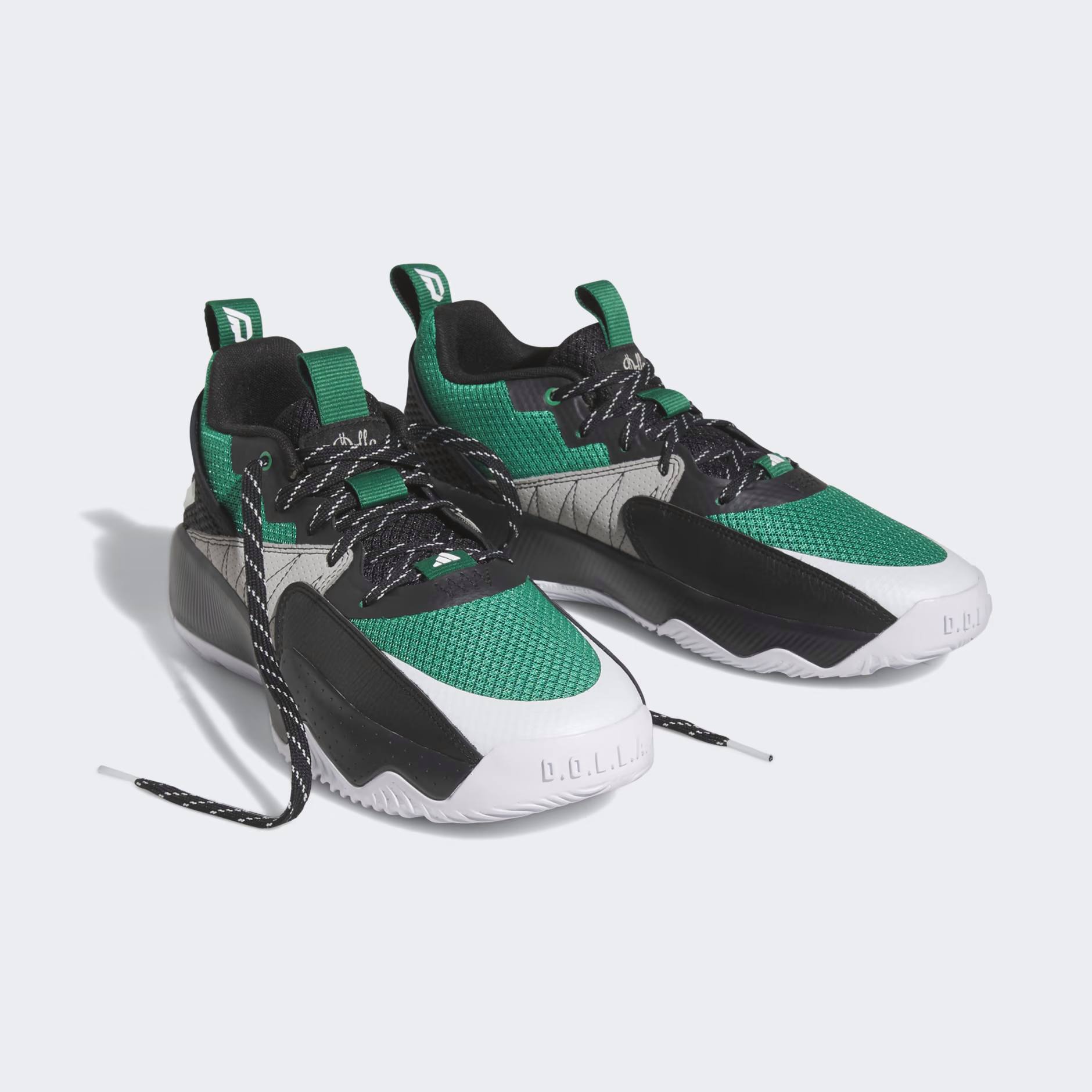 GIÀY BÓNG RỔ CHÍNH HÃNG ADIDAS - Dame Certified EXTPLY 2 ‘Black Court Green’ - ID1808