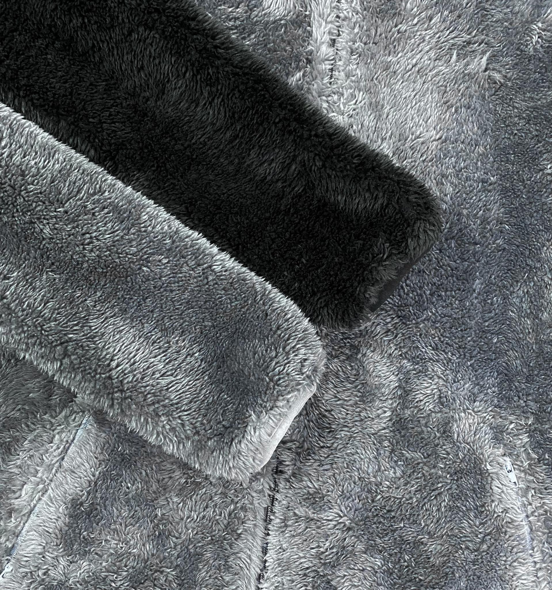 Áo Khoác Chính Hãng - Áo Lông Covernat Khoá Zip Black - COV-010