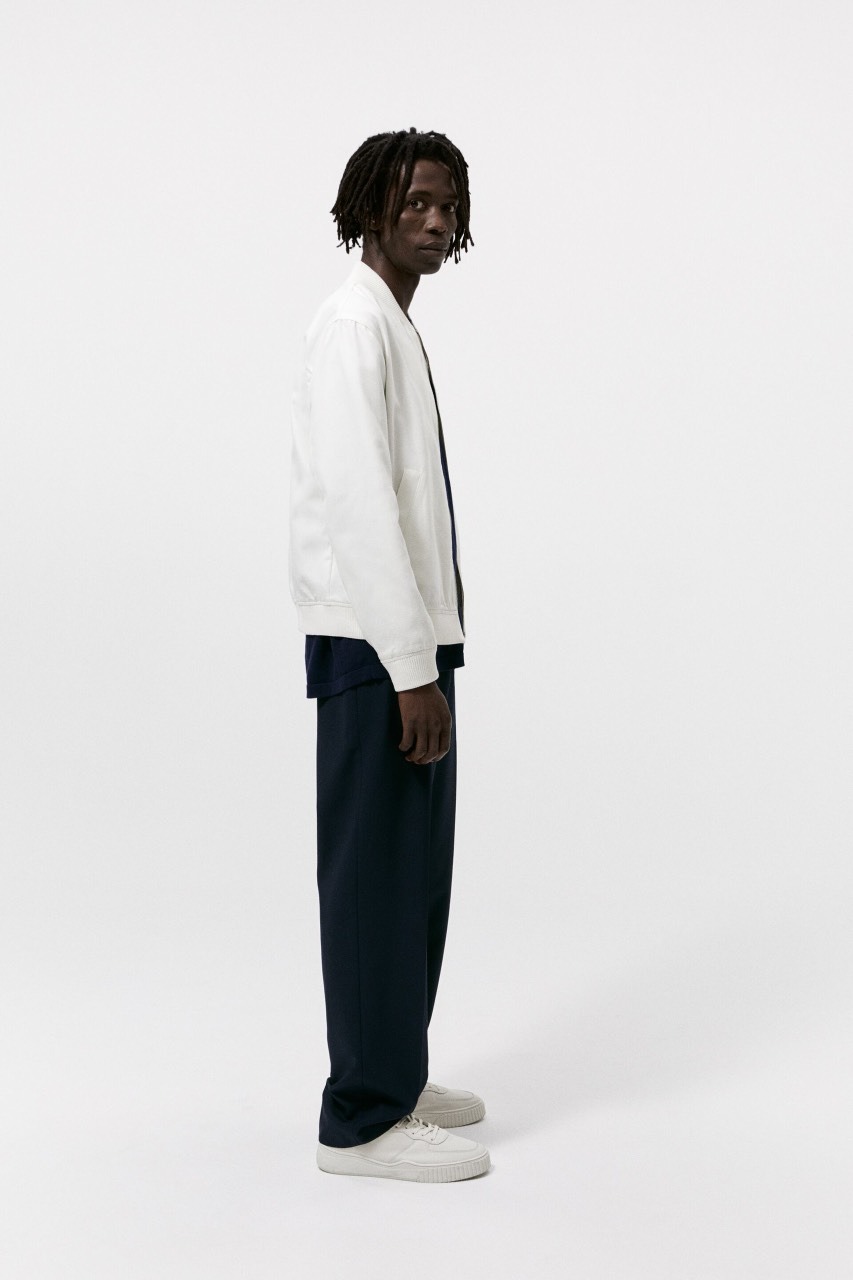 Áo Khoác Chính Hãng - Áo Bomber Zara ''White'' - 2753/400/401