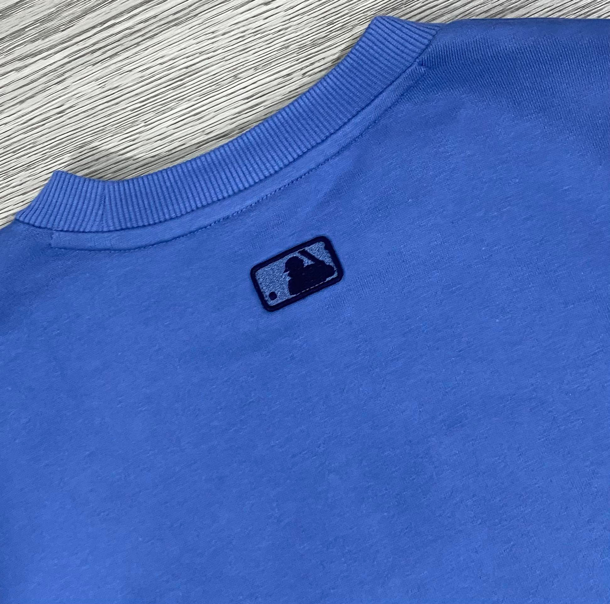 Áo Sweater Chính Hãng - MLB Logo New York Yankees 'Blue' - 3AMTB-451