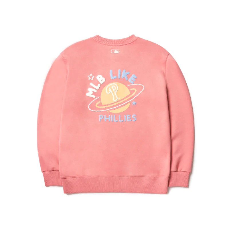 Áo Sweater Chính Hãng - MLB LIKE Planet Overfit Sweatshirt Philadelphia Phillies - 3AMTL0114 - 10COS