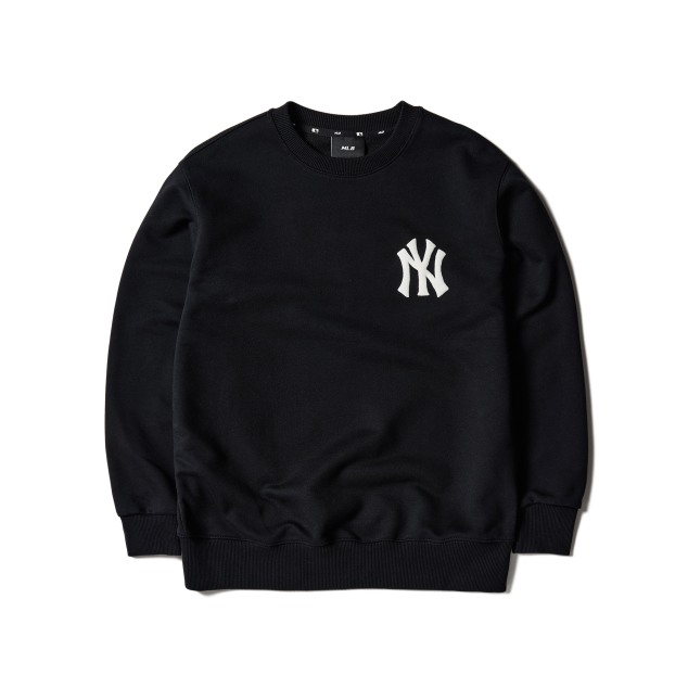 Áo Sweater Chính Hãng - MLB Planet Overfit Sweatshirt New York Yankees 'Black' - 3AMTL0114 - 50BKS