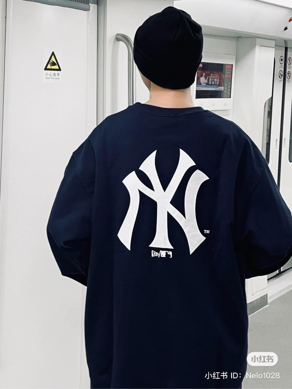 Áo Sweater Chính Hãng - New Era x MLB Big Logo Neyyan SW 'Navy' - 12727850-N