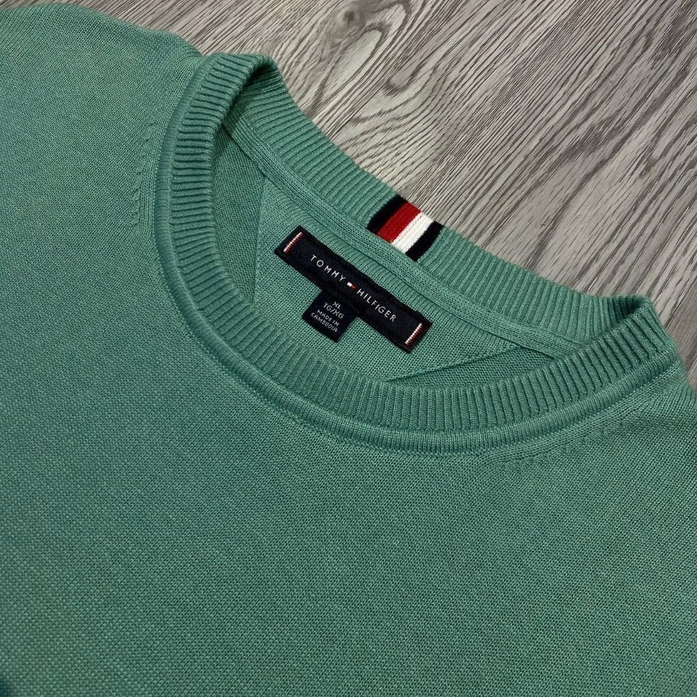 Áo Sweater Chính Hãng - Áo Len Tommy Hilfiger 'Mint' - 78J8222-01