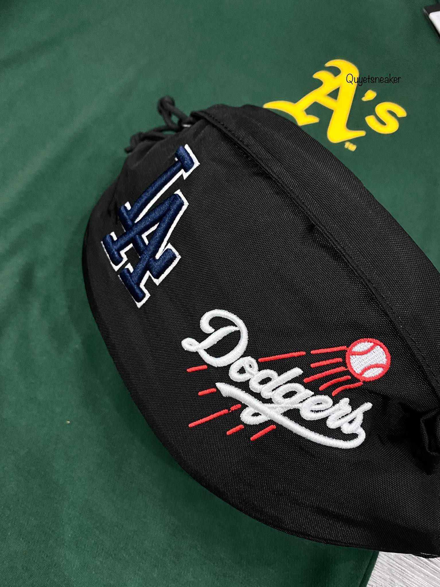 Túi Chéo/Bao Tử New Era x MLB chính hãng Waist Bag LA 'Black' - 12718040-02