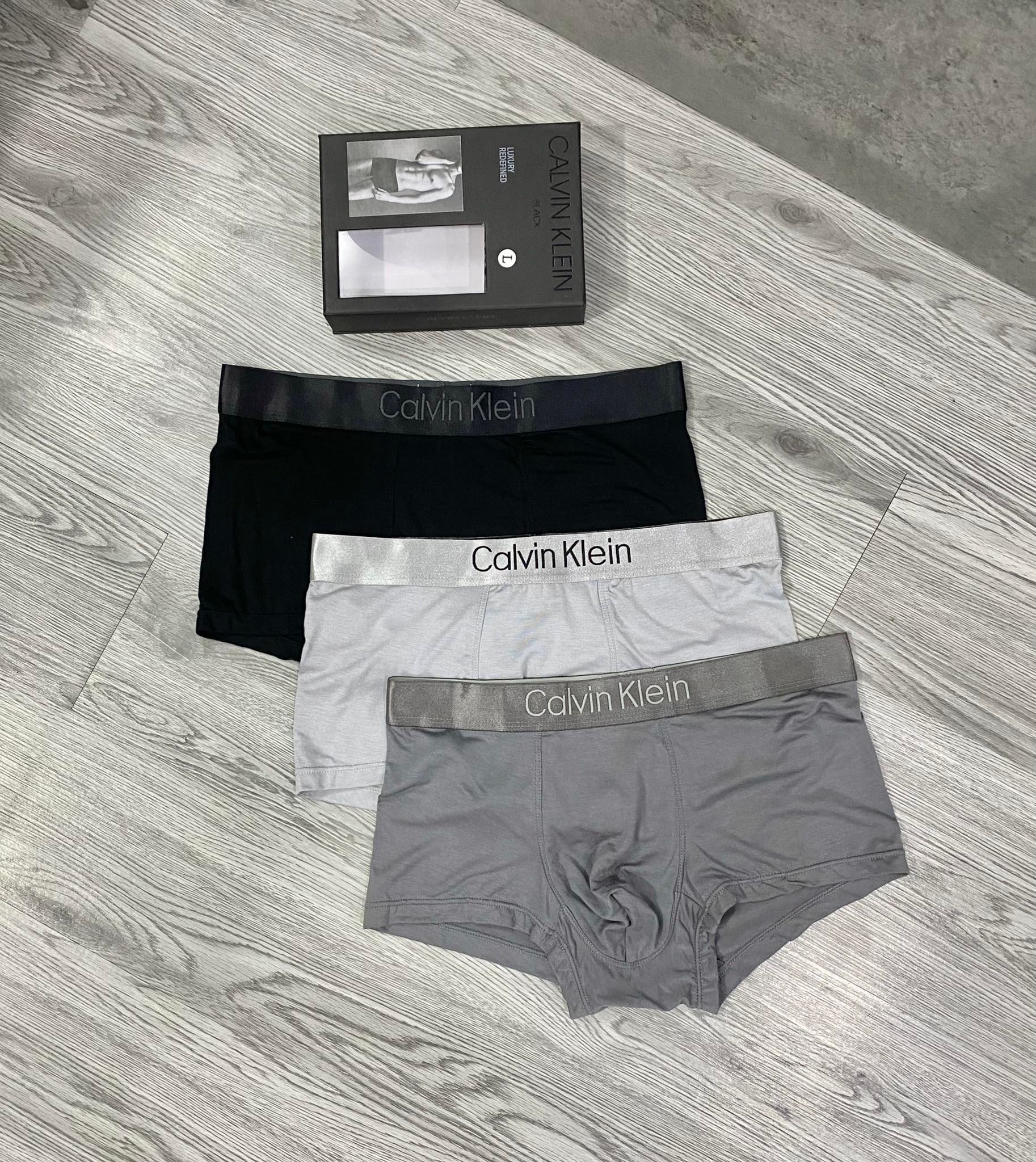 Quần Underwear - Boxer Calvin Klein Pack 3 Chiếc - UCK-006