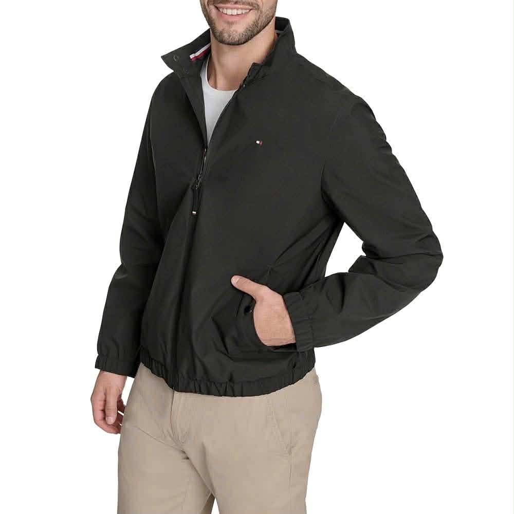 Áo Khoác Chính Hãng - Tommy Hilfiger Men's Stand-Collar Jacket 2 Lớp 