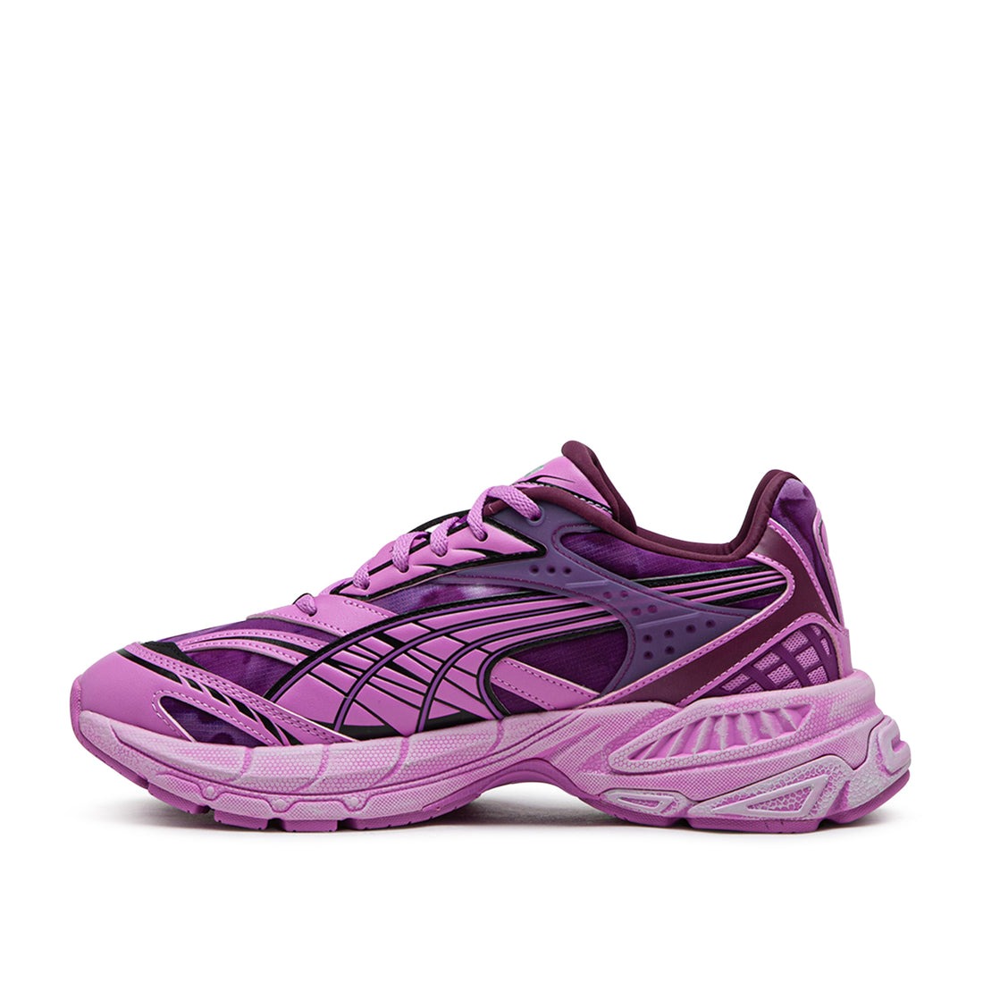 Giày Casual Chính Hãng - Puma x Pleasures Velophasis Overdyed (Pink) - 391696-01