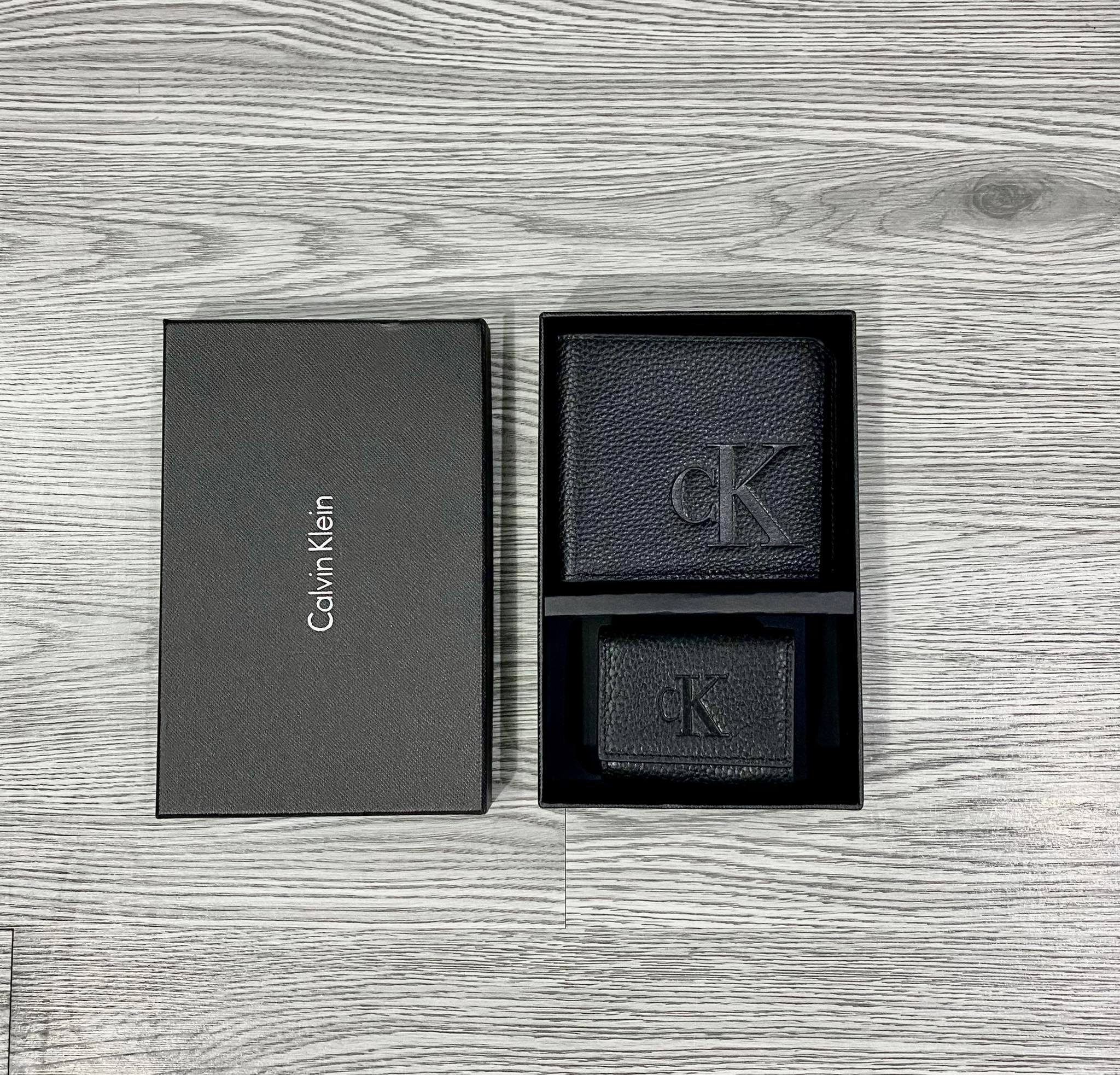 Phụ Kiện Chính Hãng - Set Ví Nam Calvin Klein 