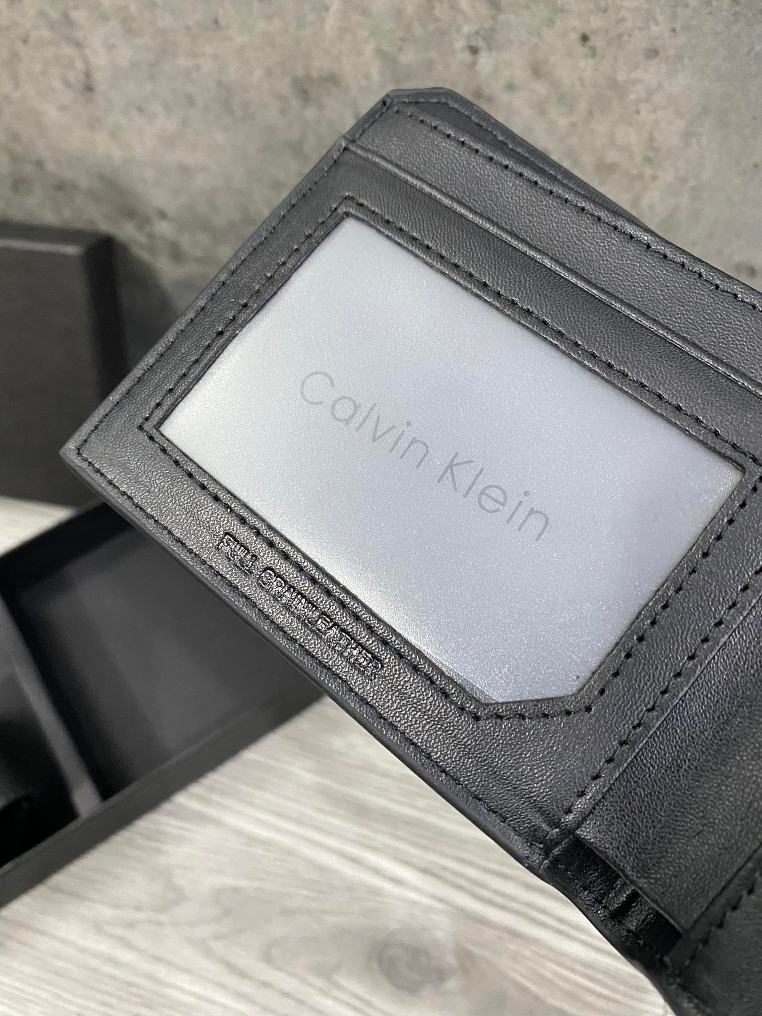 Phụ Kiện Chính Hãng - Set Ví Nam Calvin Klein 