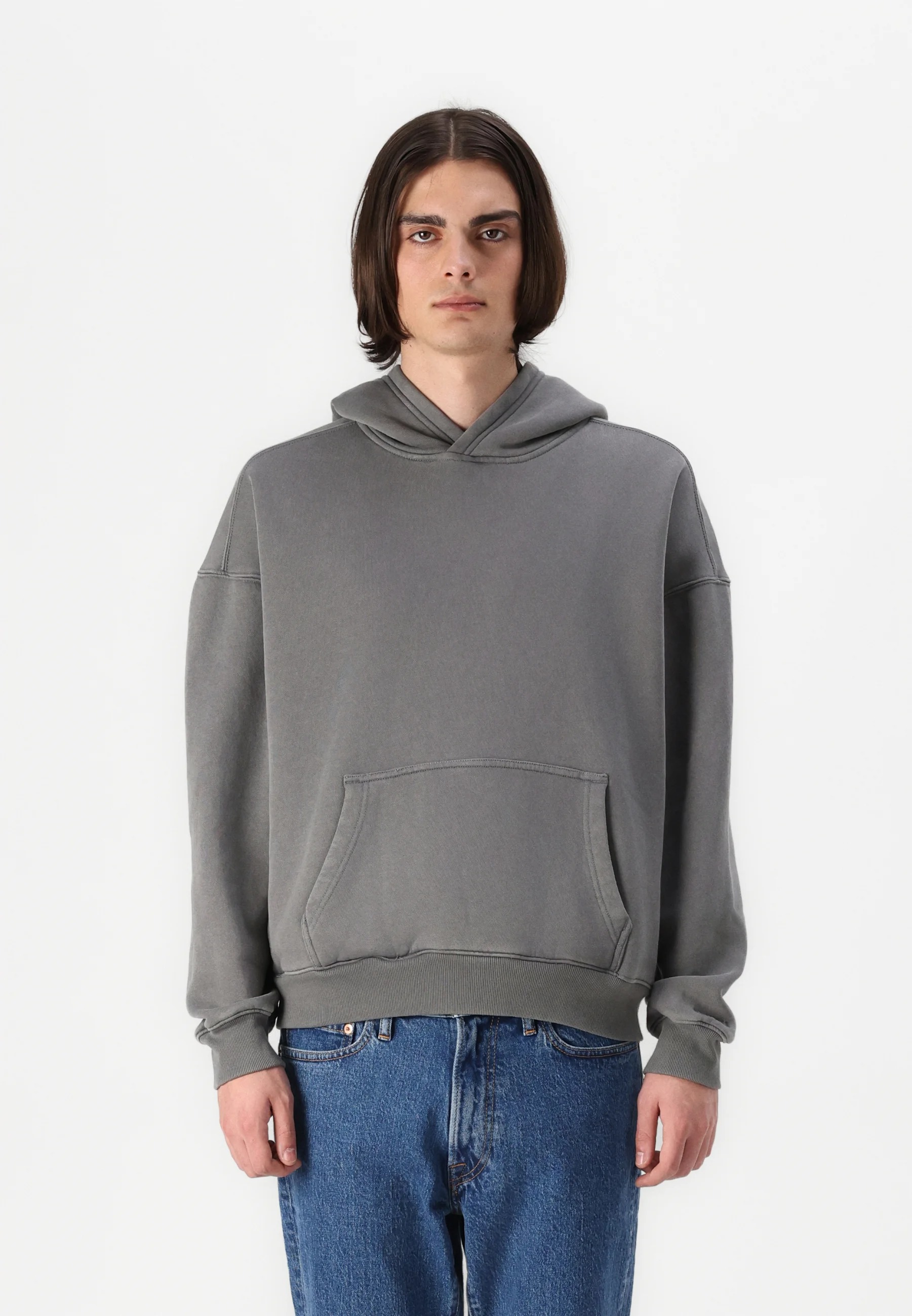 Áo Hoodie Chính Hãng - Hollister Boxy Hoodie 