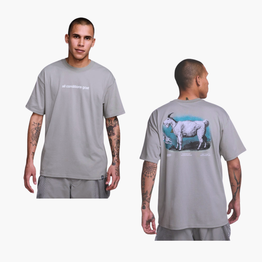 Áo Tshirts Chính Hãng - Nike ACG Men's Dri-FIT 'All Conditions Goat' Grey - FV3492-053