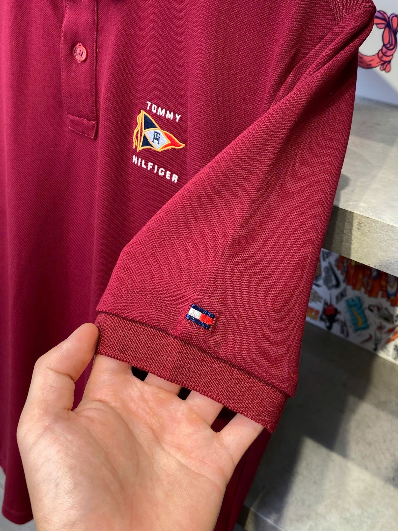 Áo Polo Chính Hãng - Tommy Hilfiger Regular Fit Nautical Flag Polo 