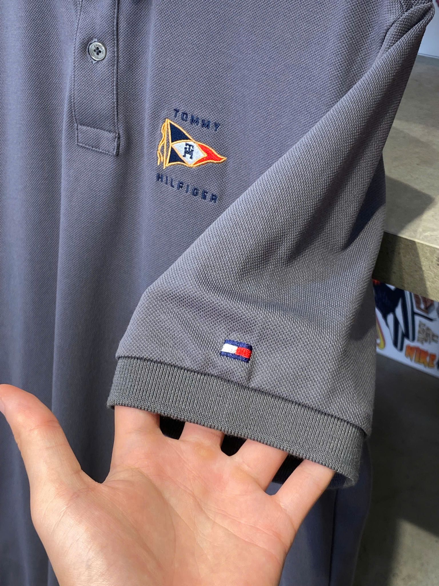 Áo Polo Chính Hãng - Tommy Hilfiger Regular Fit Nautical Flag Polo 