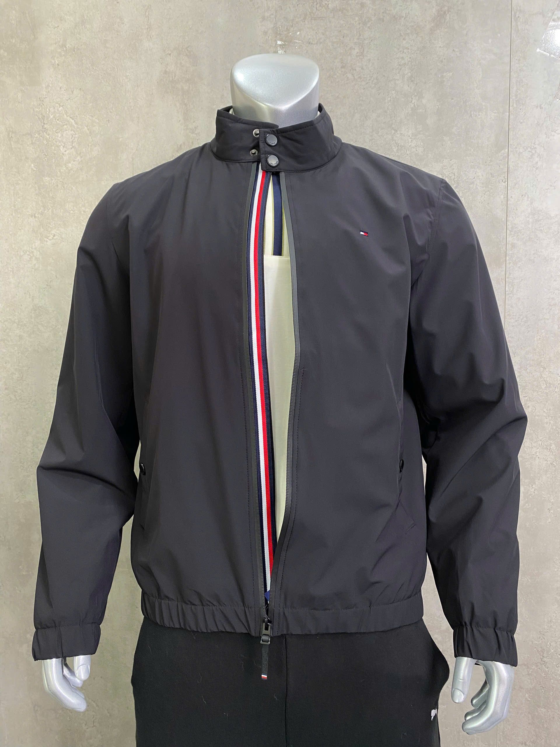 Áo Khoác Chính Hãng - Tommy Hilfiger Men's Stand-Collar Jacket 2 Lớp 