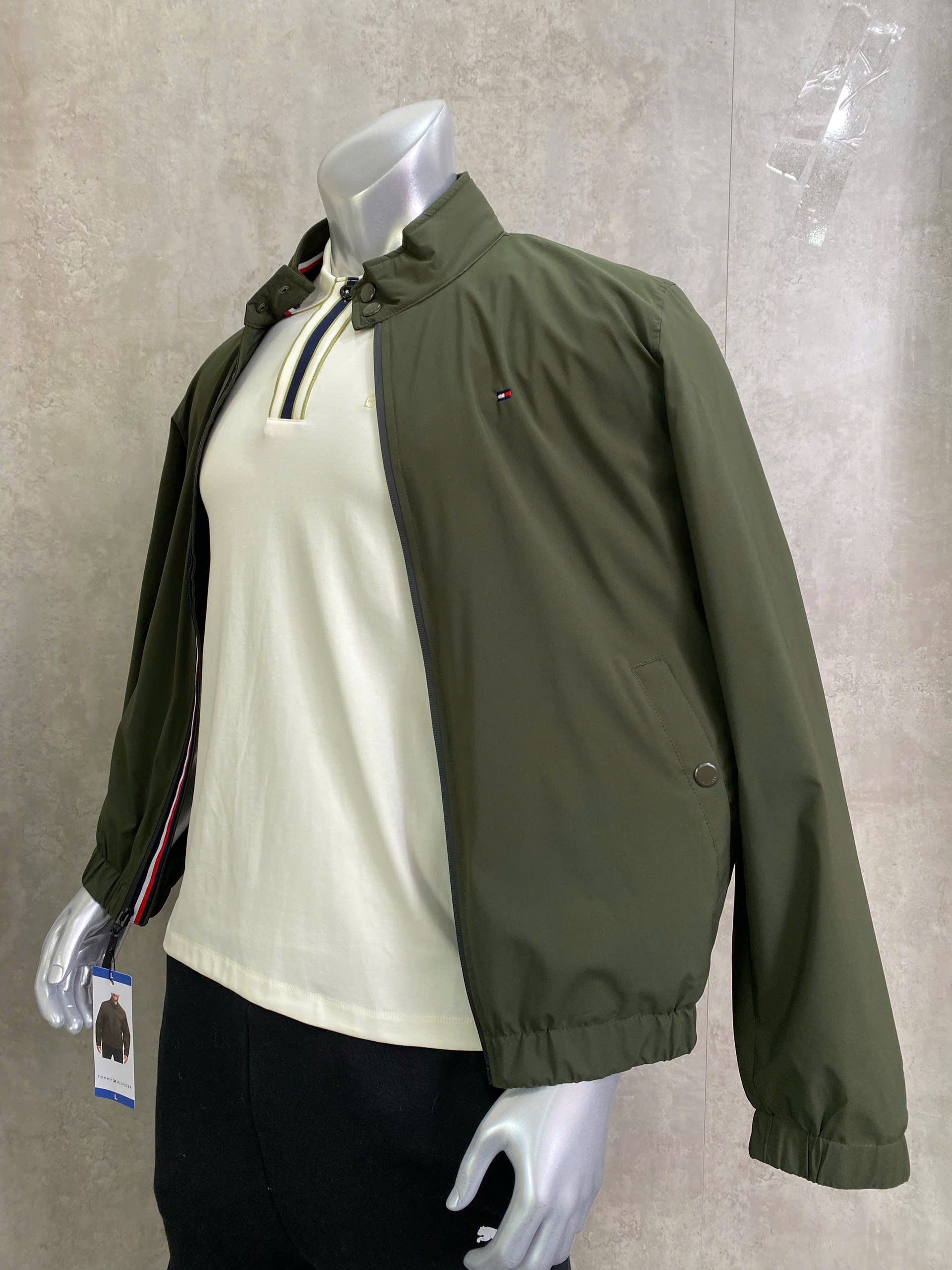 Áo Khoác Chính Hãng - Tommy Hilfiger Men's Stand-Collar Jacket 2 Lớp 