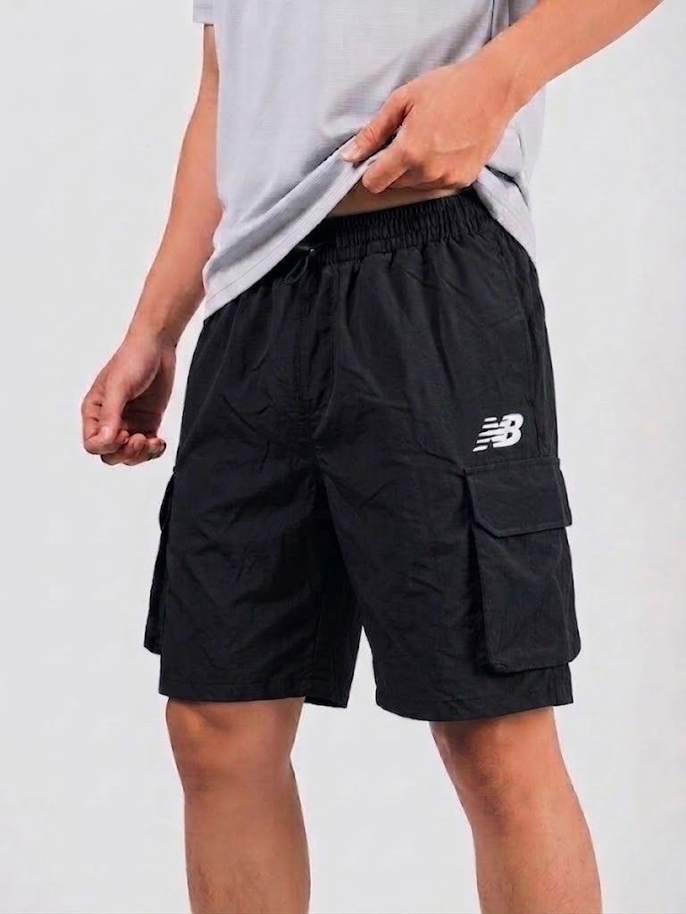 Quần Shorts Chính Hãng - New Balance Lifestyle Cargo Shorts 'Black' - NB41627