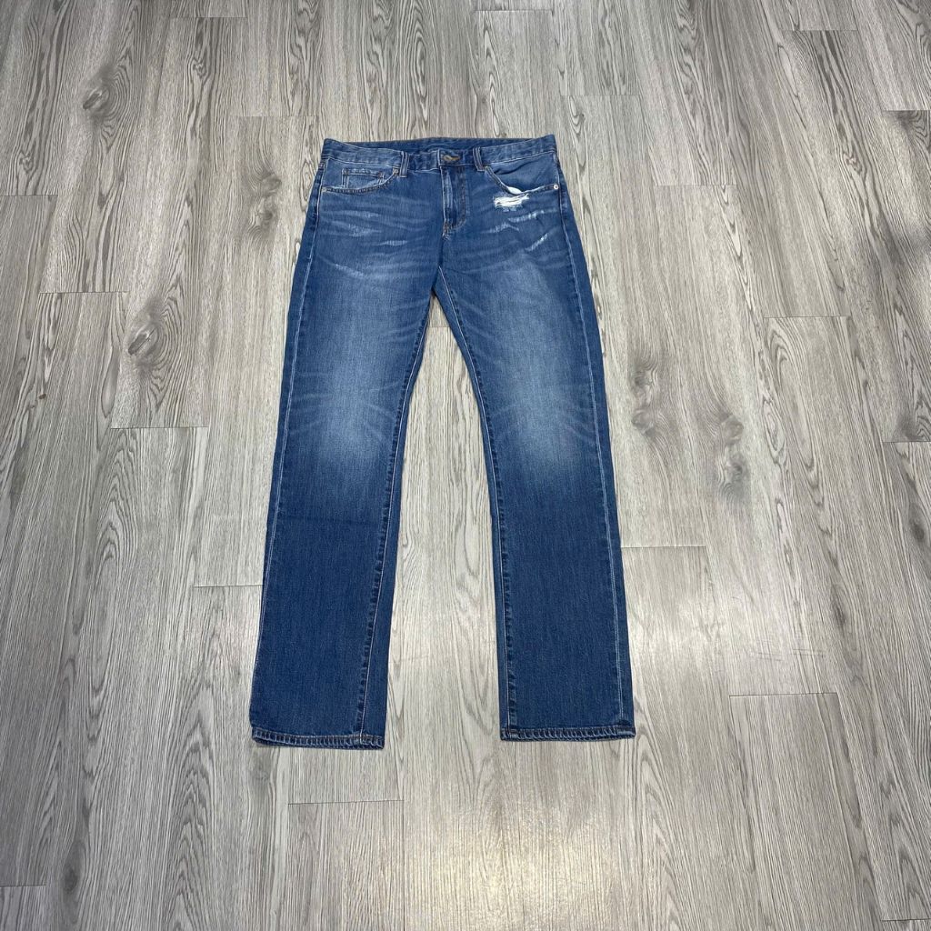 Quần Dài Chính Hãng - Uniqlo Men's Slim Fit Denim Jeans 