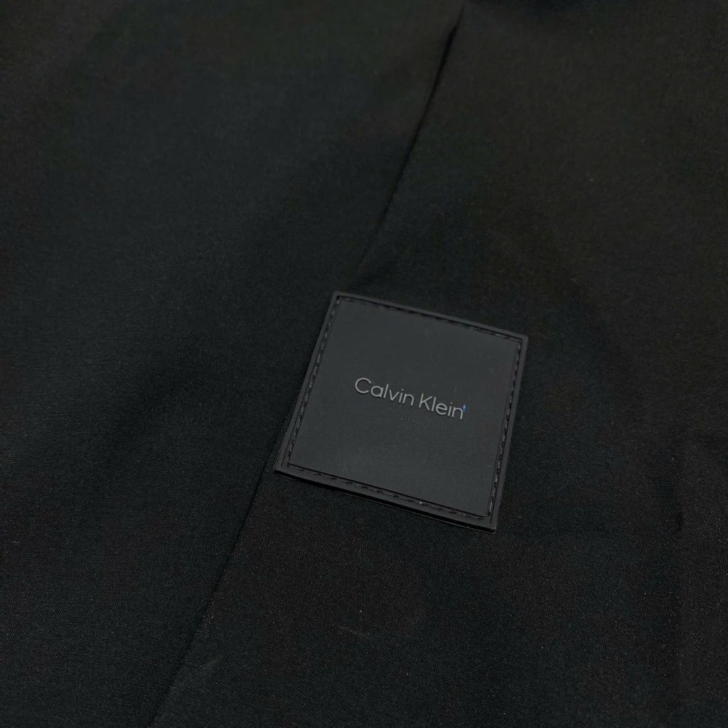 Áo Khoác Chính Hãng - Calvin Klein Men's Lightweight Bomber Jacket ‘Black’ - C24037AZ-BLK