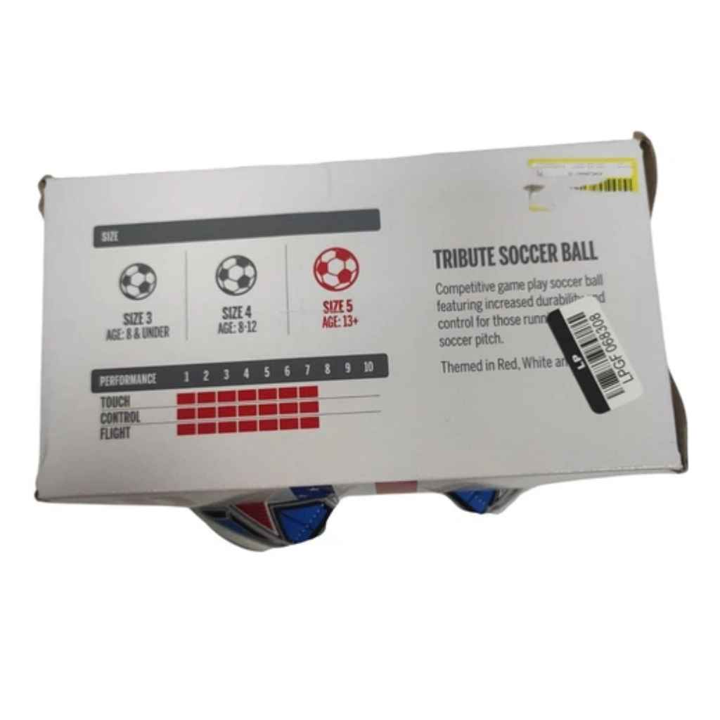 Quả Bóng Đá Chính Hãng - Wilson Tribute Soccer Ball Size 5 Red/White/Blue - SPA0709-09
